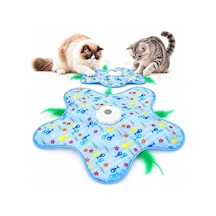 Hareketli İnteraktif Kedi Oyun Matı - Usb Şarjlı - 3 Oyun Modu