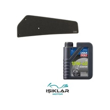 Kuba Twister 50 Liqui Moly Yağ Ve Hava Filtre Bakım Seti Bs0022