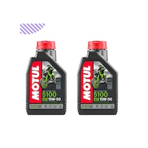 Motul 5100 15W-50 Motorsiklet Yağı 2 x 1 L