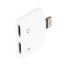 Şarj Ve Kulaklik Çoklayici Çevi Ri Ci Adaptör Lightning To 2 X Lightning