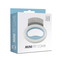M-pets Mini Mavi Yumuşak Dişli Mini Tarak