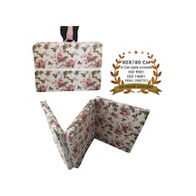 Katlanır Yatak Yer Yatağı Sünger Yatak Taşınabilen Tek Kişilik 80x180 Ingiliz Gülü-6 Cm Katlanır Yatak Yer Yatağı Sünger Yatak Taşınabilen Tek Kişilik 80x180 Ingiliz Gülü-6 Cm
