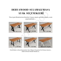 Doğal Ahşap Mutfak Masası 4 Kişilik-70-100