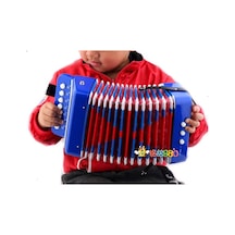 H.ONER B0703-BL MAVİ RENK 3 BAS ÇOCUK AKORDEON-ÇERKEZ MIZIKASI
