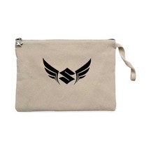 Suzuki Wings Krem Clutch Astarlı Cüzdan / El Çantası Krem