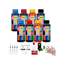 Canon 2 Kartuşlu Yazıcılar İçin +++plus Mürekkep Dolum Seti 8x100 Ml.