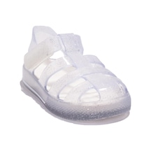 Igor S10265 Star Glitter Beyaz Ortopedik Günlük Kız Çocuk Sandalet 001