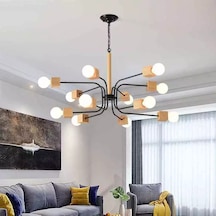 Simaavize Sima Modern Ahşap Avize