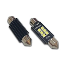 Tr 39 Mm Canbus Sofit Led Ampul Süper Beyaz 6 Smd Parlak Beyaz, Plaka, Bagaj, Tavan Aydınlatma Genel