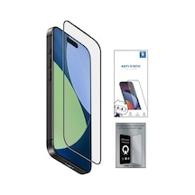 İphone 16 6d Anti Static Temperli Cam Ekran Koruyucu Kırılmaz Full Kaplama