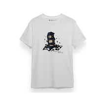 Boogiepop Phantom Yin Yang Beyaz Kısa Kol Erkek Tshirt 001