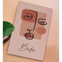 Bk Gift Kişiye Özel İsimli Sert Kapaklı Pudra Pembesi Lastikli Defter , Arkadaşa Hediye, Yeni İş Hediyesi, Doğum Günü Hediyesi-1 Pembe