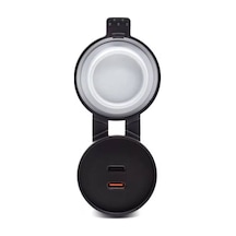 Araba Kamyon Tekne Type C Şarj Soketi 12-24v