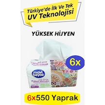 Mavi Beyaz Pratik Paket Çek Kullan Mendil - Peçete 6x550 Yaprak