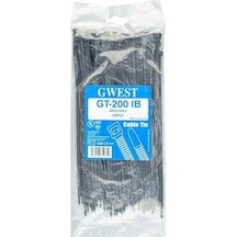 Gwest Gt 200 Ib 100 Adet 200x3.6mm Siyah Kablo Bağı