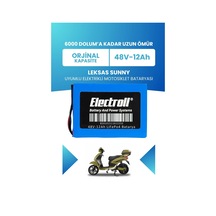 Leksas Sunny Batarya Standart Kapasite Lifepo4 48v 12ah Elektrikli Motosiklet Bataryası