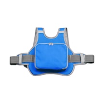 Jzcat Elektrikli Motosiklet Çocuk Emniyet Kemeri Düşme Önleyici Koltuk Kayışı Mavi