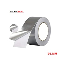 Bantape Alüminyum Folyo Bant 96Mm 20 Mt Yanmaz Band