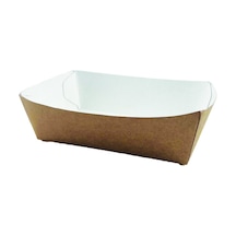 Kraft Kayık Tabak 100'lü 9.5x15x5cm Dayanıklı Doğal Sunum 3'li Ekonomik Paket - 3 Adet Tarı Diğer