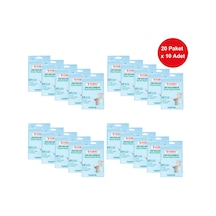 Mulpex Tek Kullanımlık Suda Çözünür Klozet Kapak Örtüsü 20 x 10'lu