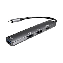 Lunatic 38770 Type-c - Usb-c 3 Port 3.0 Usb Hub Çıkış Portları: 1 X Usb-c Dişi + 3 X Usb 2.0 Tip-a Dişi Veri Aktarım Hızı: 480 Mbps