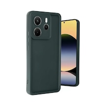 Newface Xiaomi Redmi Note 14 4g Kılıf Viera Silikon - Koyu Yeşil