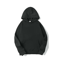Brz Collection Unisex Oversize Basic Sweatshirt Hoodie Antrasit-antrasit Antrasit