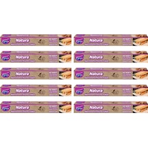 Parex Natura Ağartılmamış Hazır Kesilmiş Pişirme Kağıdı 10 x 10'lu 42 x 37 CM