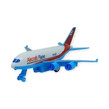 Sürtmeli Yolcu Uçağı 16 Cm - Beyaz