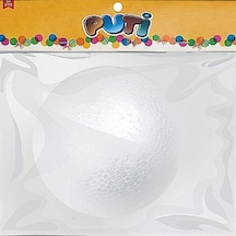 Puti Köpük Top 12 Cm Tekli 4803 Çok Renkli