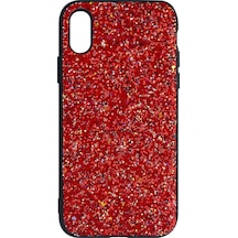 Nettech Apple Uyumlu  iPhone X Simli Arka Koruma Kılıf