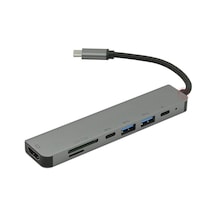 Frisby Fa-7662tc Usb Tip-c Hdmı+sd/tf+usb3.0+pd-188424