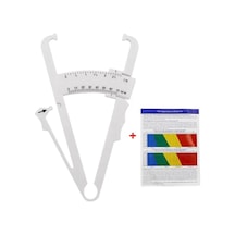 Fitness Için Vücut Plastik Skinfold, Yağ Ölçer,yağ Kaliper, Caliper 17 Cm Beyaz, Whıte Beyaz