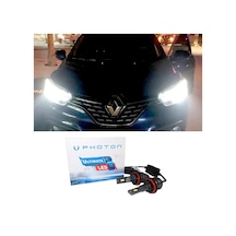 Renault Kadjar Led Xenon Sis Far Ampulü H8 Ultimate 9500 Lumens Yeni Seri Beyaz