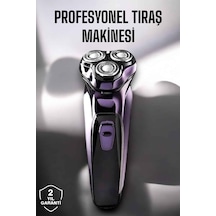 Profesyonel Şarjlı Saç Ve Sakal Tıraş Makinesi Hassas Kesim - Lisinya 5 Dk Hızlı Şarj