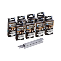 Standart Zımba, 1/4" Uzunluk, Kutu Başına 5000, 8'li Paket