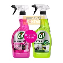Cif Ultra Anında Etki Kirve Yağ Sökücü 2' Li Ekonomik Paket 2'li Set