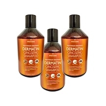 Policlear Dermatin Shampoo Ginsengli Özel Bakım Şampuanı 500 Ml X 3 Adet