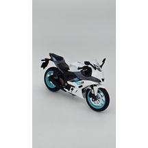 Yamaha Yzf-r3 1:12 Diecast Motosiklet - Sesli Işıklı Metal Model