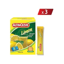 Altıncezve Limon Aromalı Tek İçimlik İçecek Tozu 3'lü 40 x 1.5 G