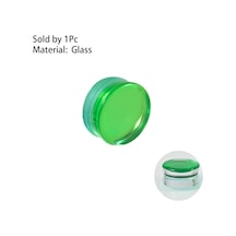 Dreamlee Kalp Şekilli Çift Flared Taşlı Kulak Tüneli Genişletici Pirsing Takısı Gül Altın Renk Chına Mavi