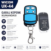 Wicom Uk-44 Garaj Kepenk Kumandası 4 Tuşlu Otomatik Kapı Bariyer Ve Kepenk Sistemleri Uyumlu