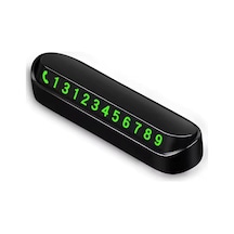 Reedark Araç Park Numarası G&ouml Sterici - Gizlenebilir Magnetli Rakamlar, G&ouml R&uuml N&uuml R, Kolay Montajlı, Dayanıklı