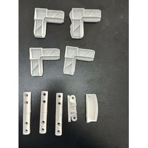 Sineklik Aksesuar Seti Beyaz Sineklik Aksesuar Set Kapı Pencere