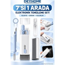 7'si 1 Arada Elektronik Temizleyici Kiti, Fırçalı Klavye Temizleyici Kiti, Airpods Pro İçin 3'ü 1 Arada Temizleme Kalemi, Kulaklık, Klavye, Dizüstü Bilgisayar, Telefon, Pc Monitörü İçin