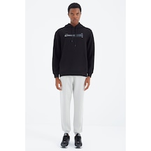 Tommy Life Taş Bağcıklı Ön Dikiş Detaylı Standart Kalıp Erkek Eşofman Alt - 84994 Taş