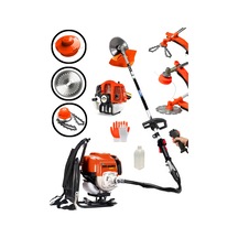 Dragro DRG-2PR PRo Turuncu 4x4 2 Zamanlı Sırt Tipi Benzinli Motorlu Tırpan Ot Çim Çayır Biçme Kesme Makinesi