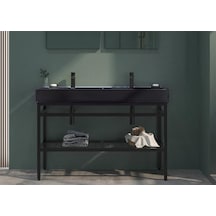 Orka Capetown 120 Alt Modül + Lavabo Siyah Diğer