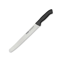 Pirge Ecco Ekmek Bıçağı Geniş Pro 22.5  Cm Siyah