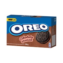 Oreo Bisküvi 228 G Choco - Çikolata Kremalı Lezzet 3'li Ekonomik Paket Avantaj Paketi Mıchu